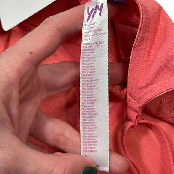 YITTY By Lizzo Pink Shimmer Spotlight Demi Cup Shaping Bodysuit - Picture 9 of 10